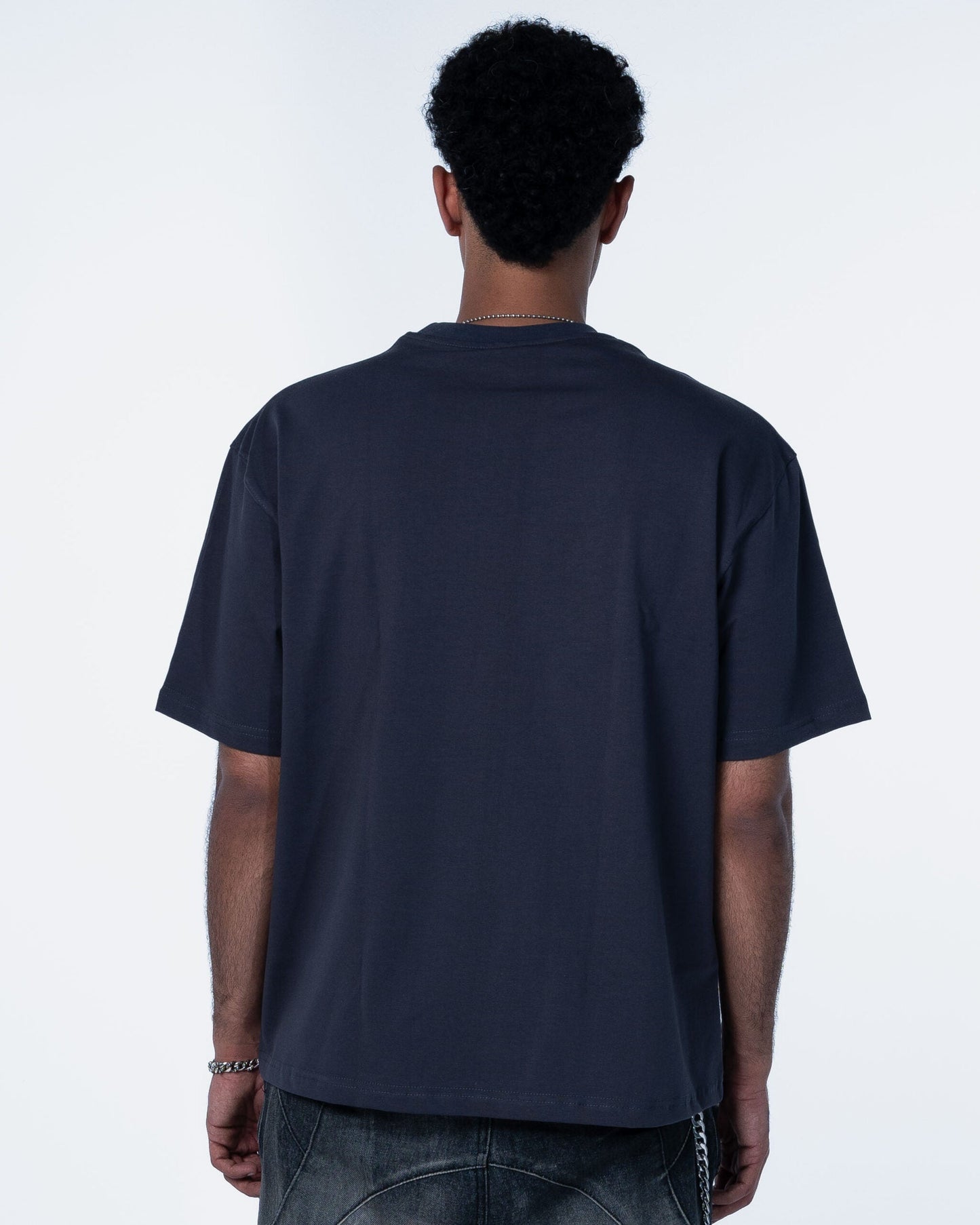 GRAY PUFFY T-SHIRT
