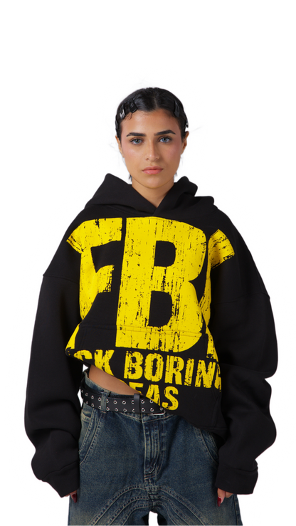 FBI BLACK HOODIE