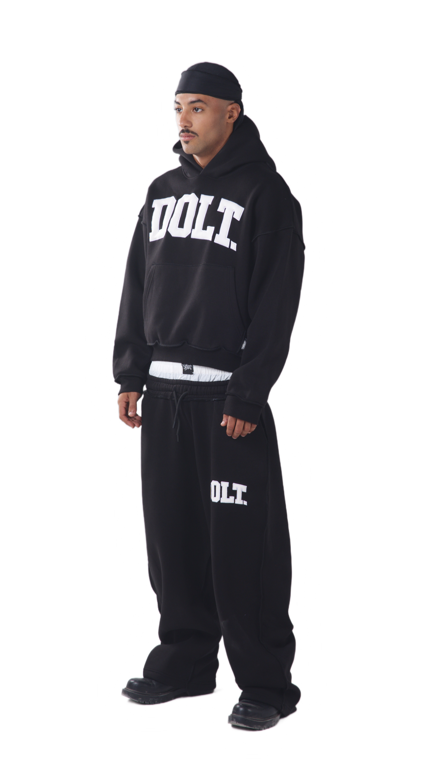 BLACK LEATHER SET