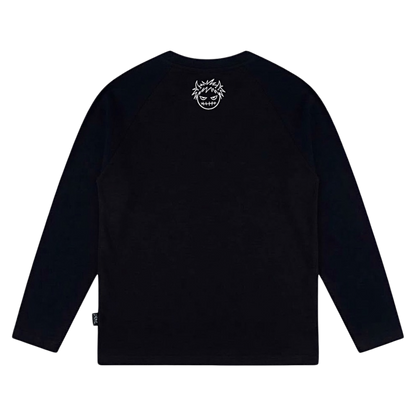 Black raglan longsleeve