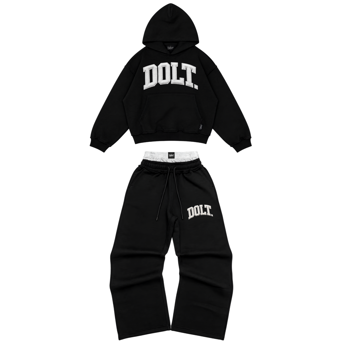 BLACK LEATHER SET