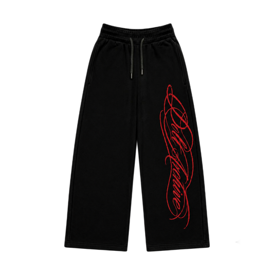 BLACK UNREAL PANTS
