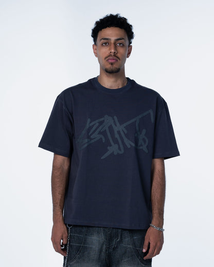 GRAY PUFFY T-SHIRT