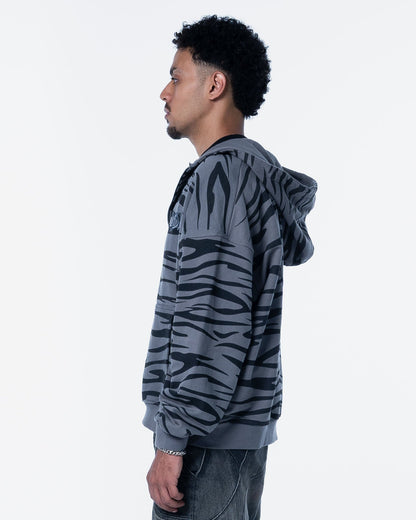 ZEBRA ZIP GRAY