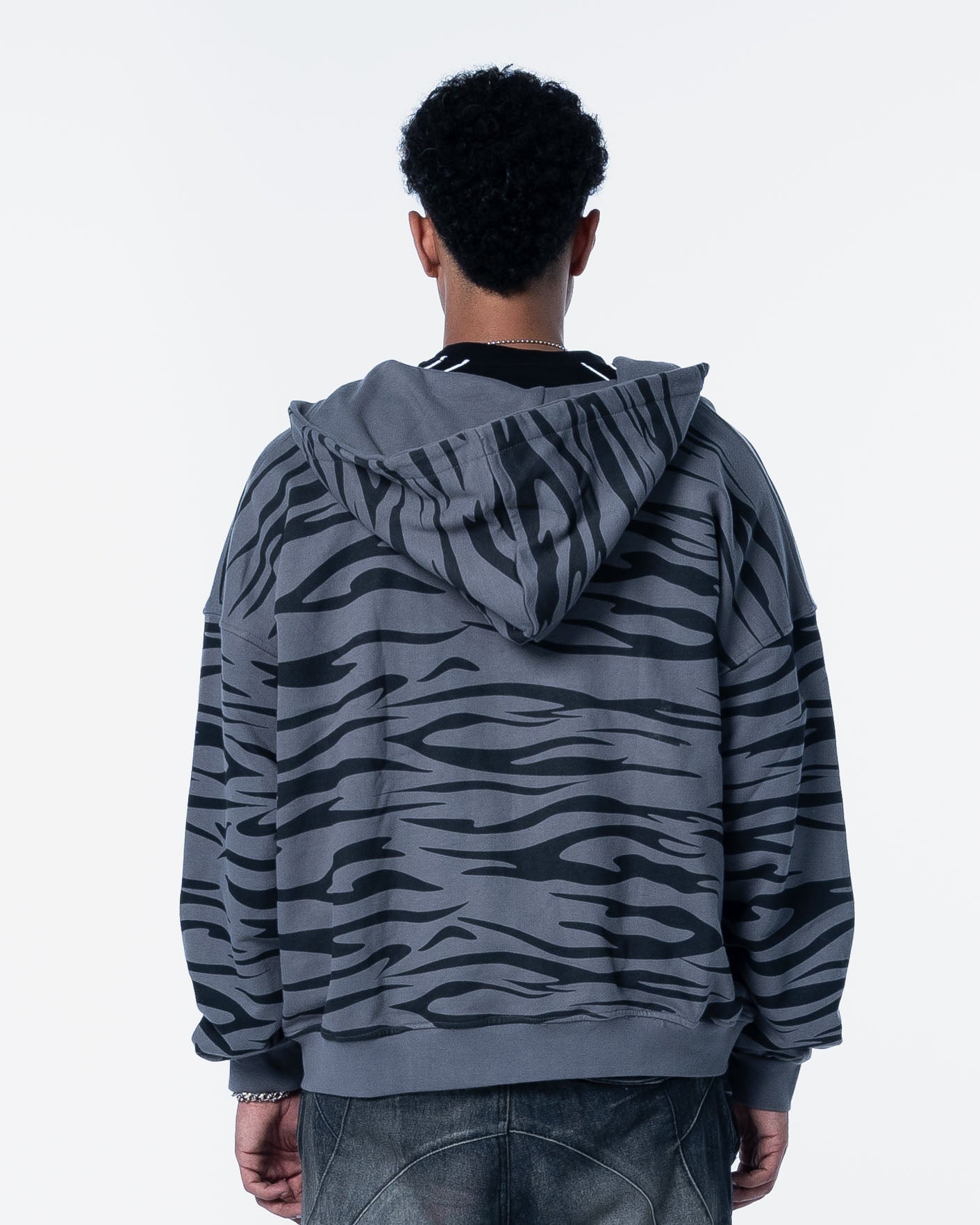 ZEBRA ZIP GRAY