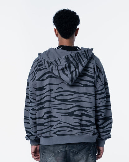 ZEBRA ZIP GRAY