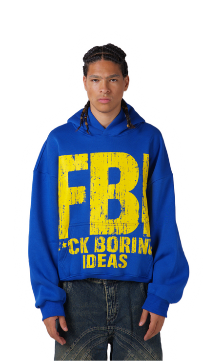 FBI BLUE HOODIE