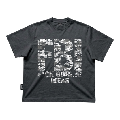 GRAY FBI T-SHIRT