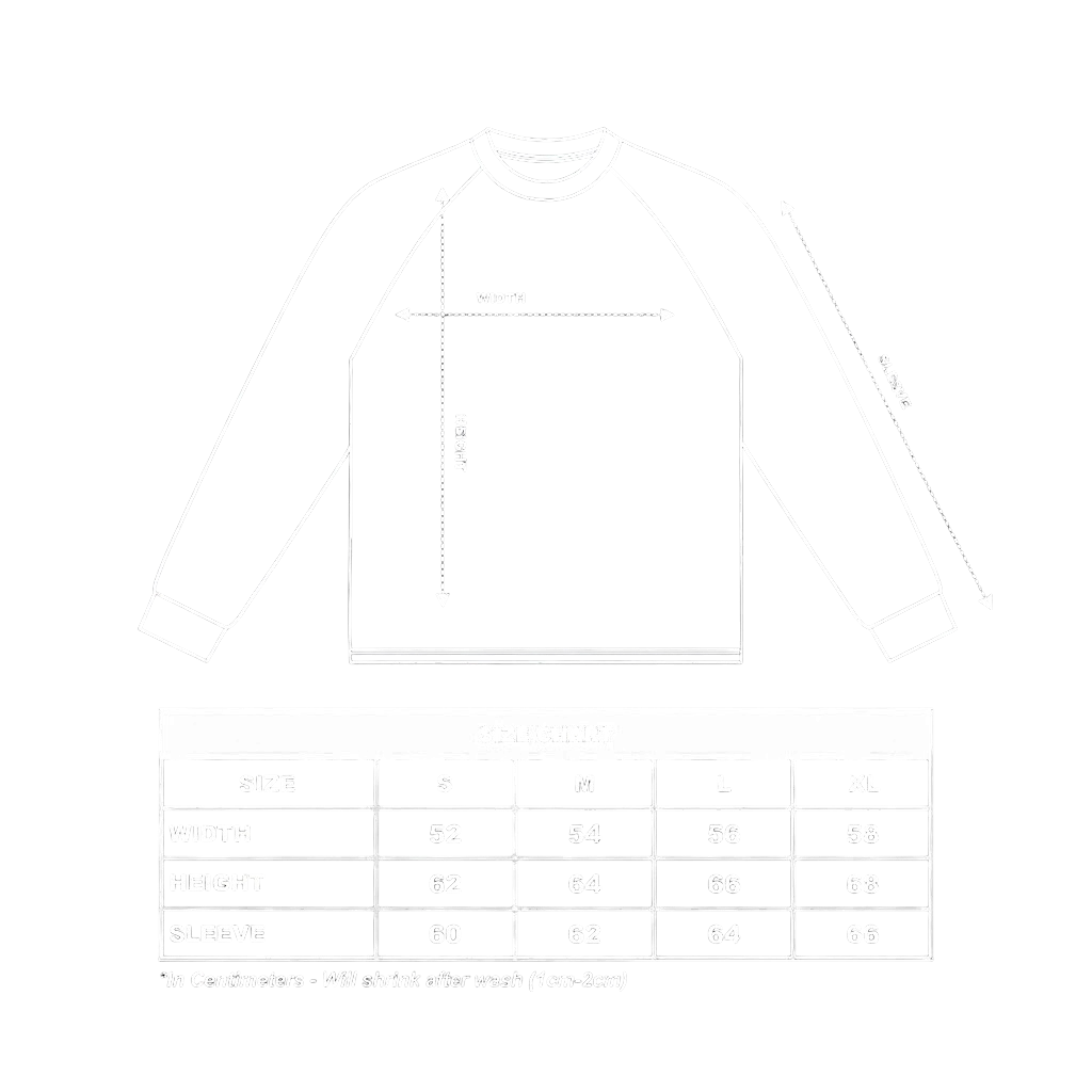 Black raglan longsleeve