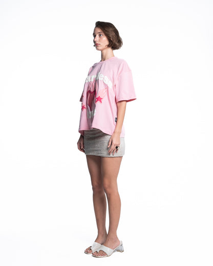 PINK HEARTLESS T-SHIRT