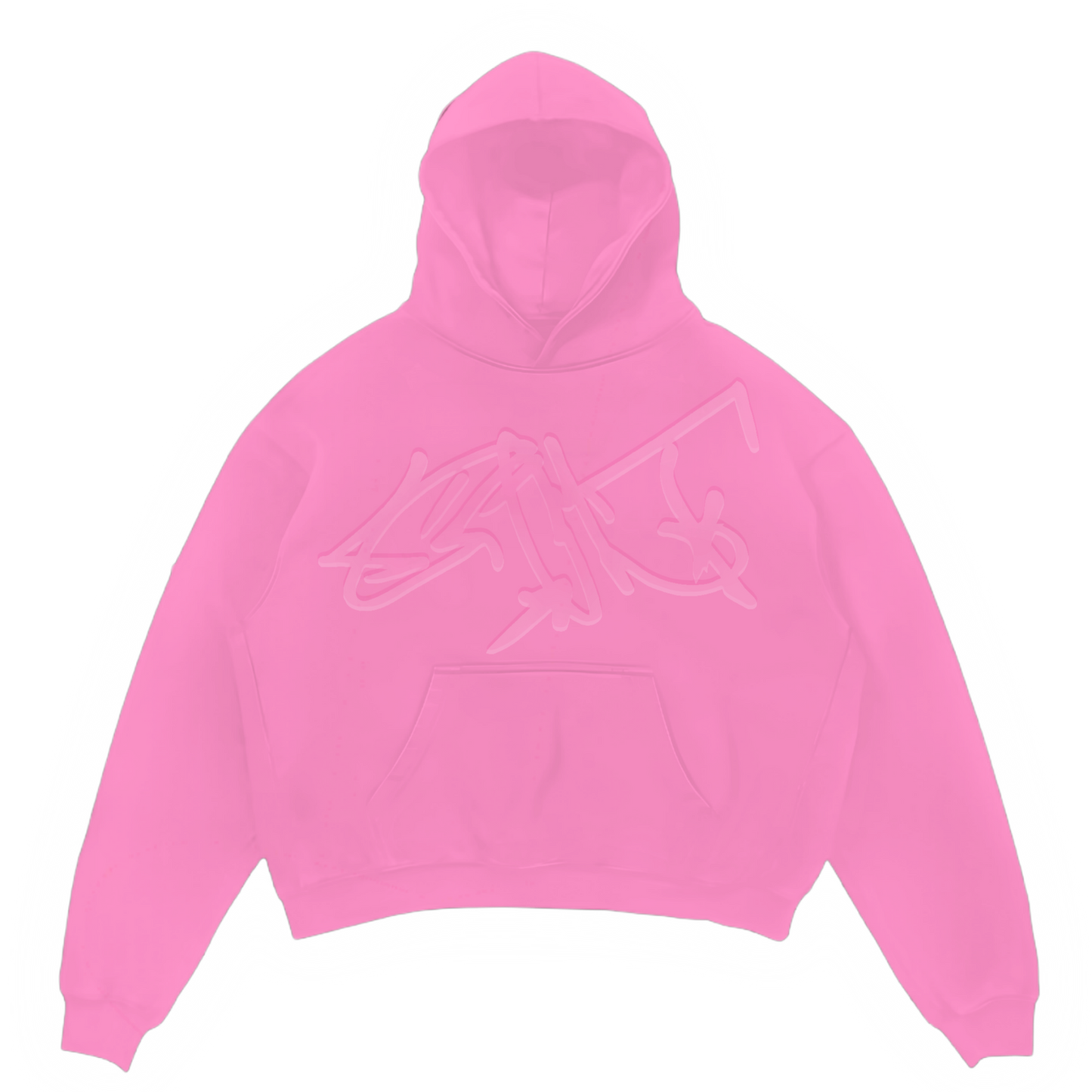 PINK PUFFY HOODIE
